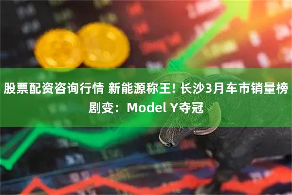 股票配资咨询行情 新能源称王! 长沙3月车市销量榜剧变：Model Y夺冠